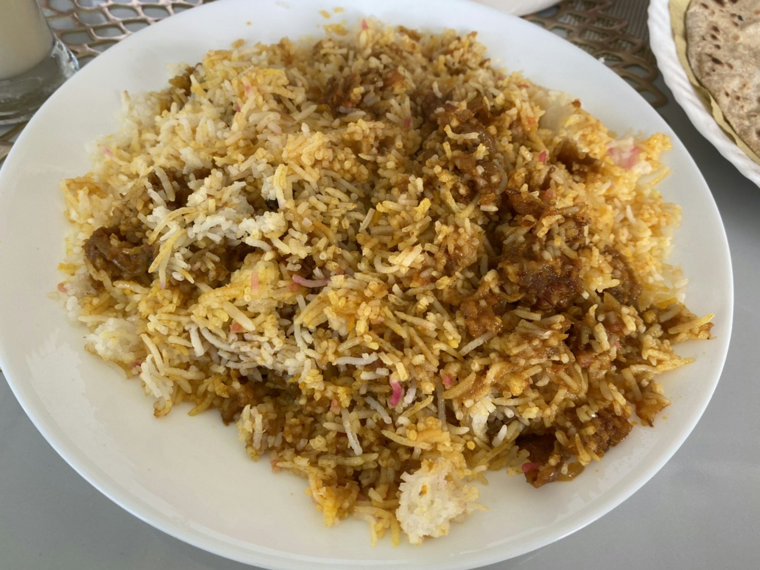 HOUSE of Punjab Albarkahの料理