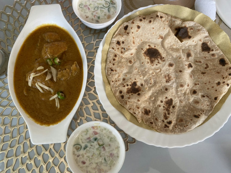 HOUSE of Punjab Albarkahの料理