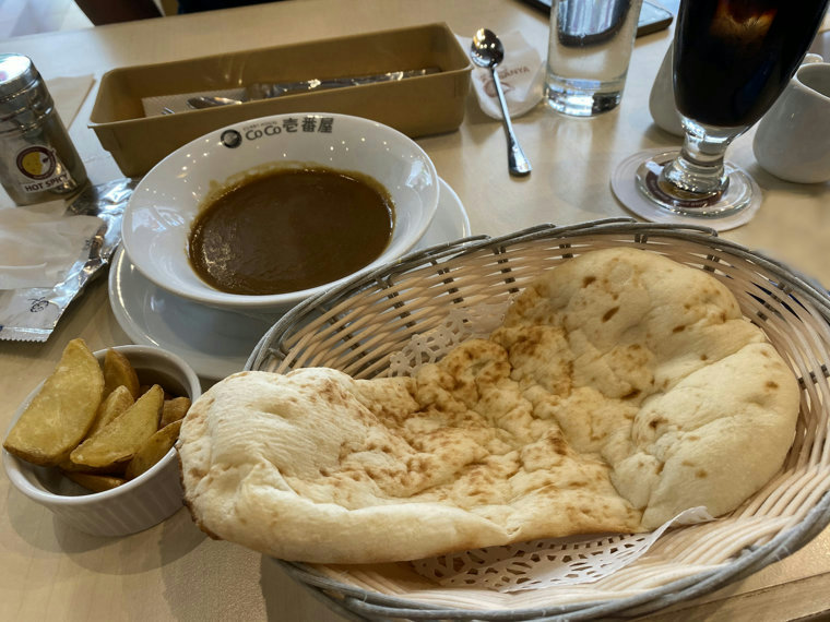 CoCo壱番屋の料理