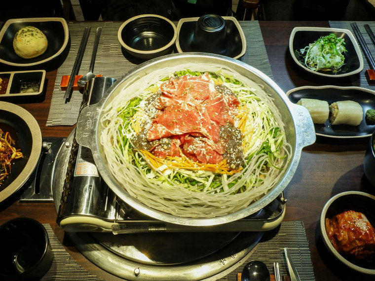 KAYA Korean BBQの料理