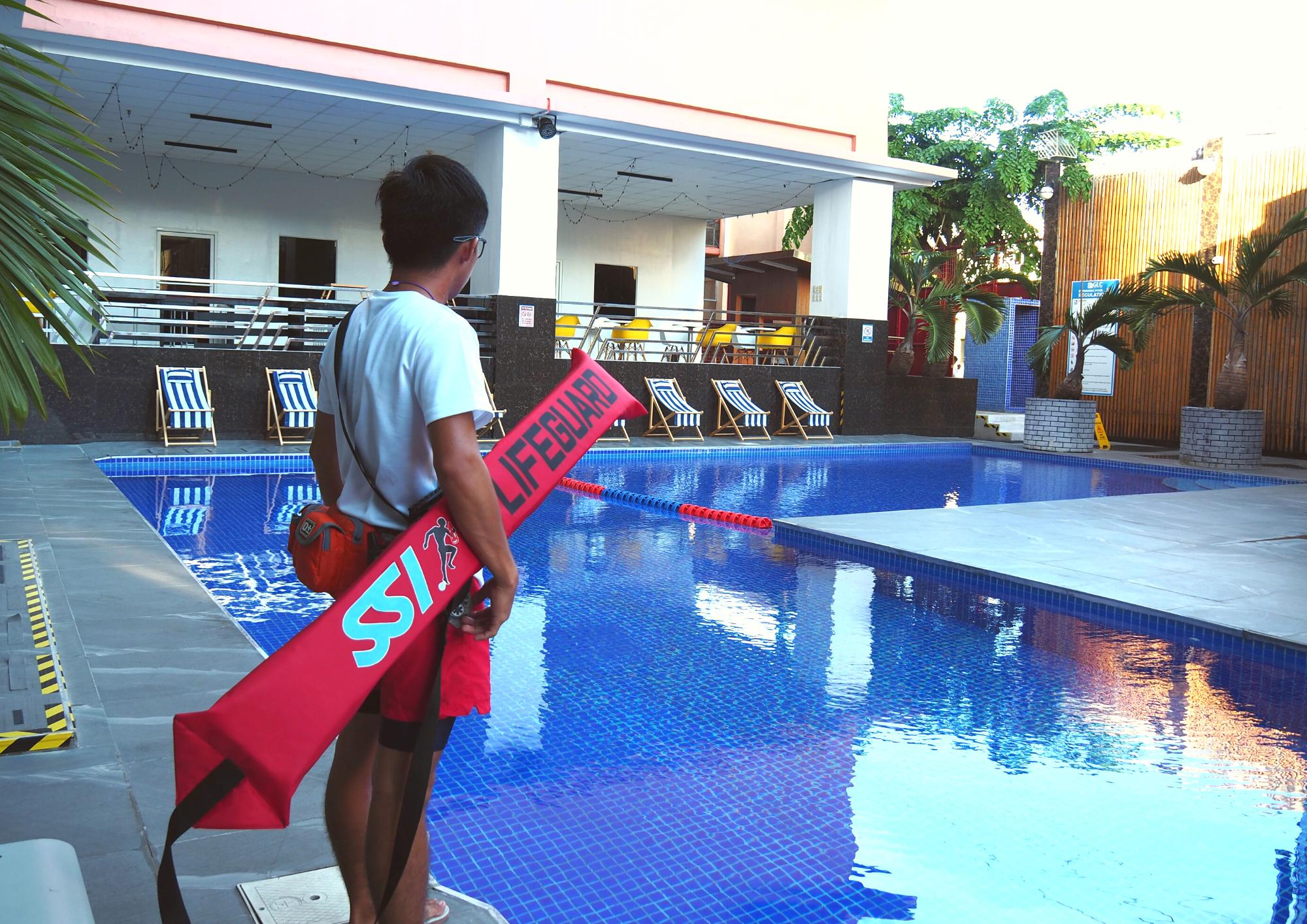 GLC（Global Language Cebu）のプール