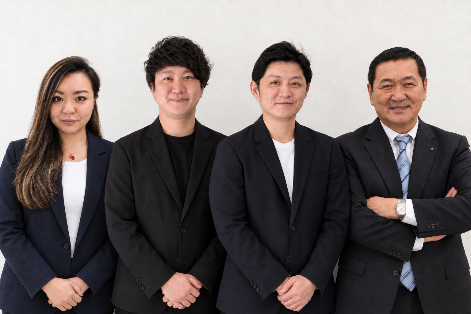 留学SSの丹間結貴、田中優也、池田歩、池田宏昭
