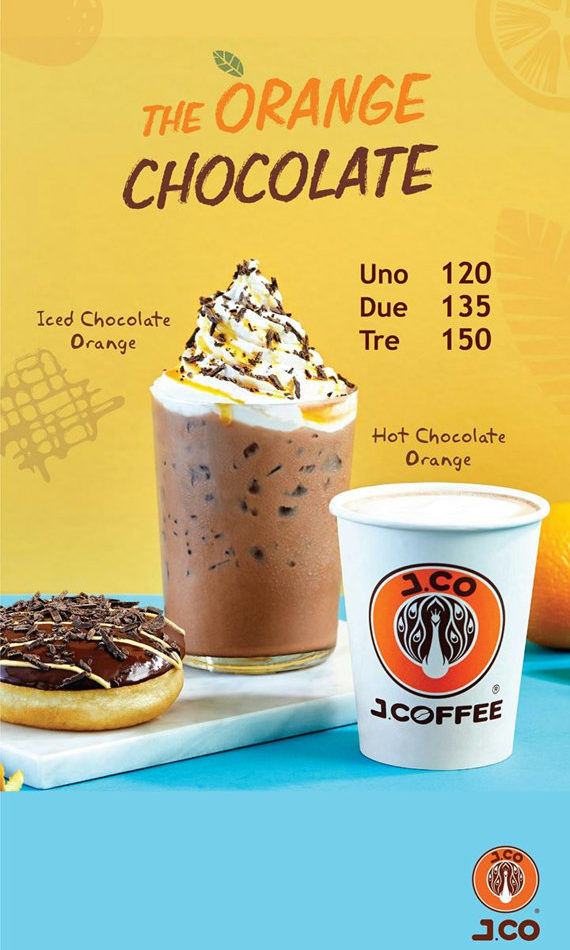 J.CO Donuts & Coffeeのメニュー