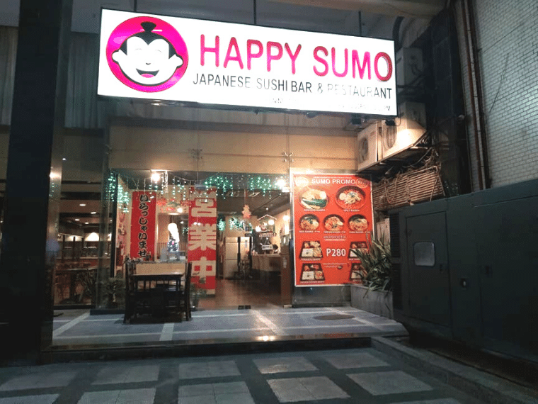 Happy Sumo Japanese Sushi Bar & Restaurantの外観