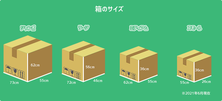 FOREX JAPANの箱の大きさ