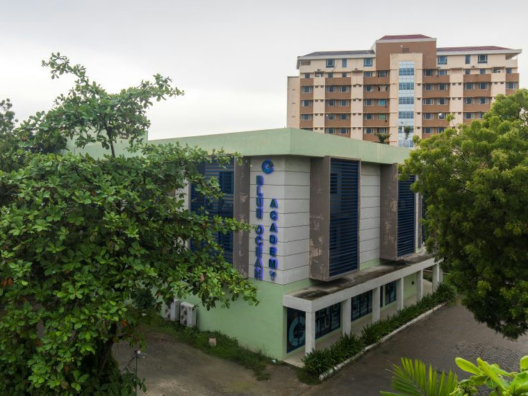 Cebu Blue Ocean Academyの学校外観