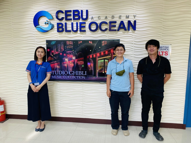 Cebu Blue Ocean Academyのマネージャー