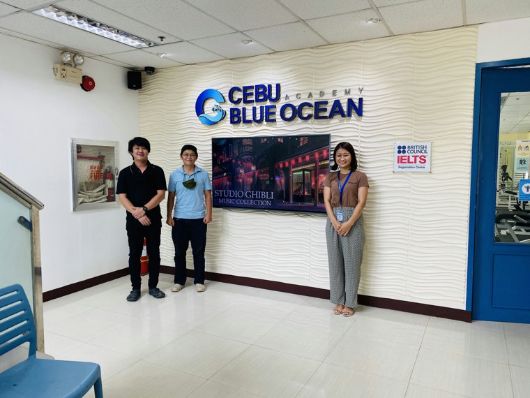 Cebu Blue Ocean Academy訪問